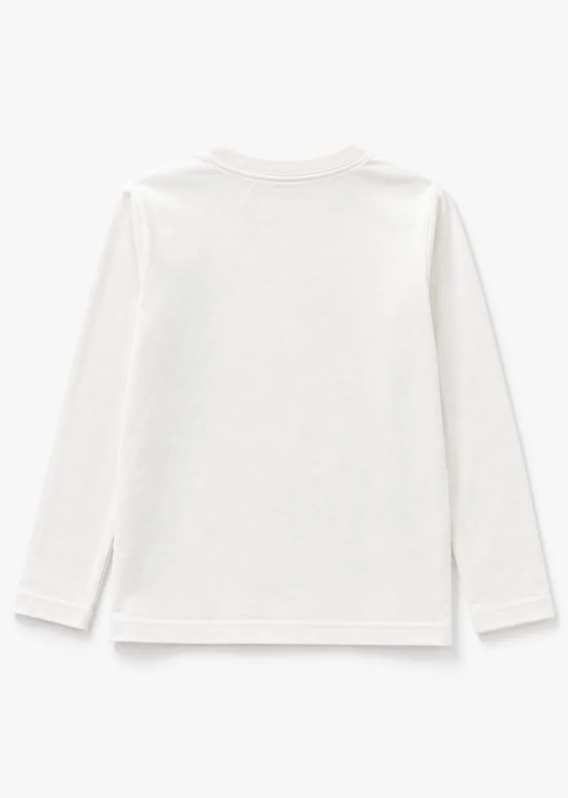 Keep Moving Forward Printed Full Sleeve T-Shirt for Kids – view 3