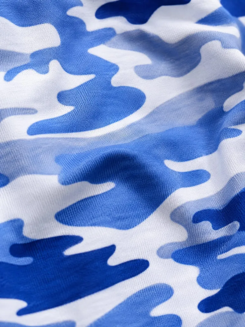 Kids "Keep Going" Camo Print Sweatshirt – view 4