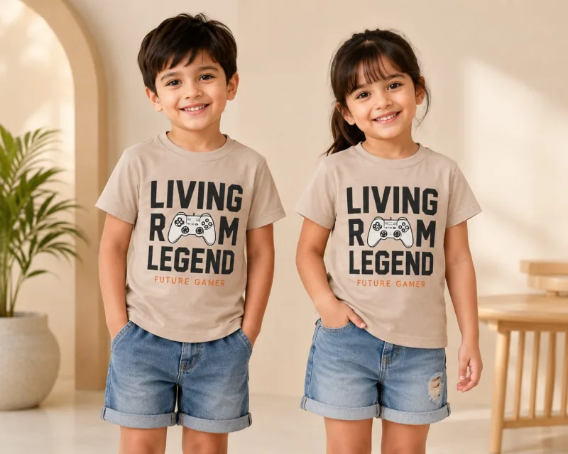 Boys Living Room Legend Gaming Graphic T-Shirt – view 1