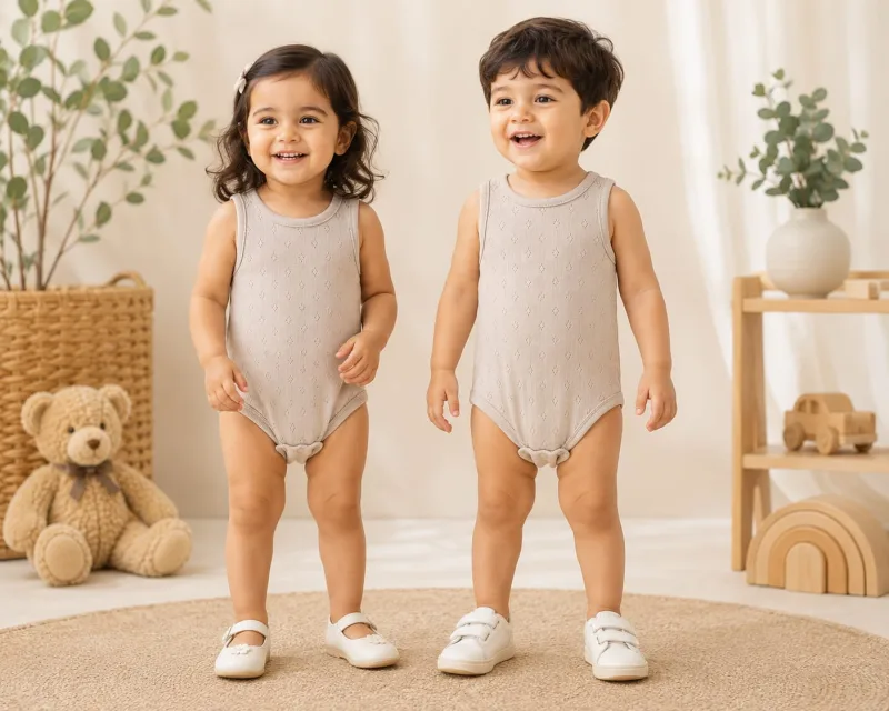 Toddler Tank-Strap Romper – view 1