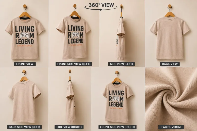 Boys Living Room Legend Gaming Graphic T-Shirt – view 5