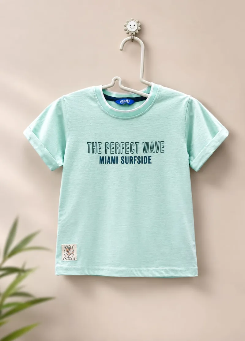 Boys The Perfect Wave Miami Surfside Printed T-Shirt – view 2