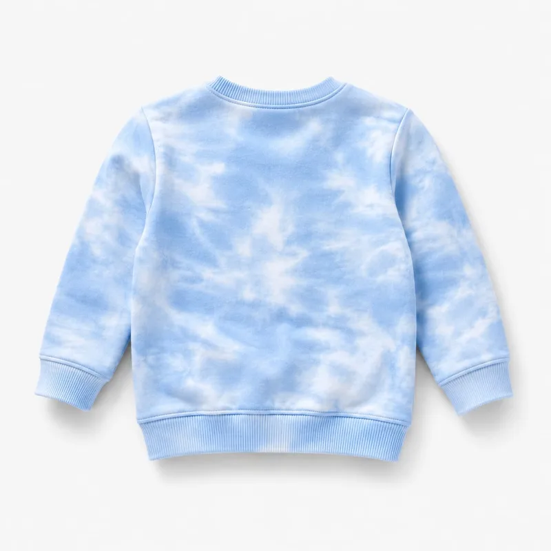 Kids "Team Dad" Tie-Dye Sweatshirt – view 2