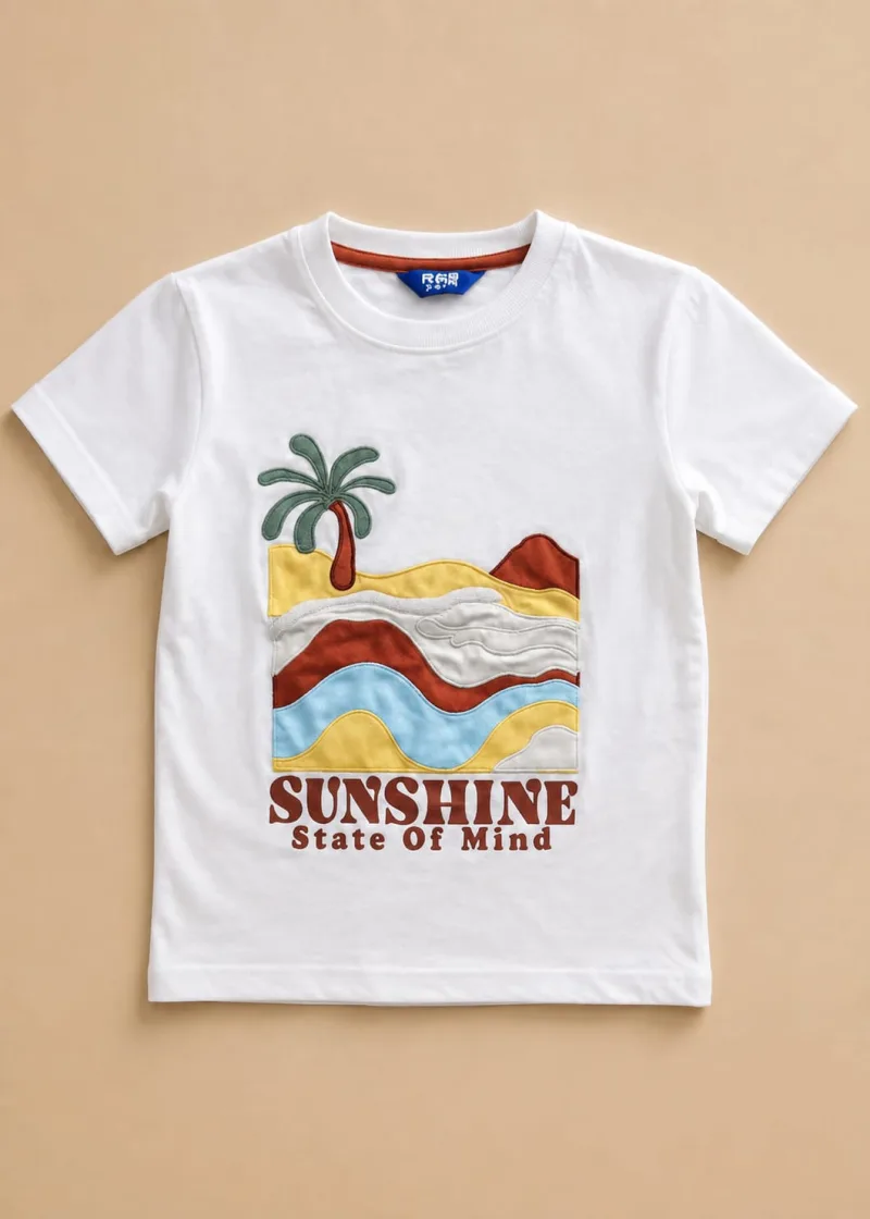Boys Sunshine State of Mind Graphic T-Shirt – view 2