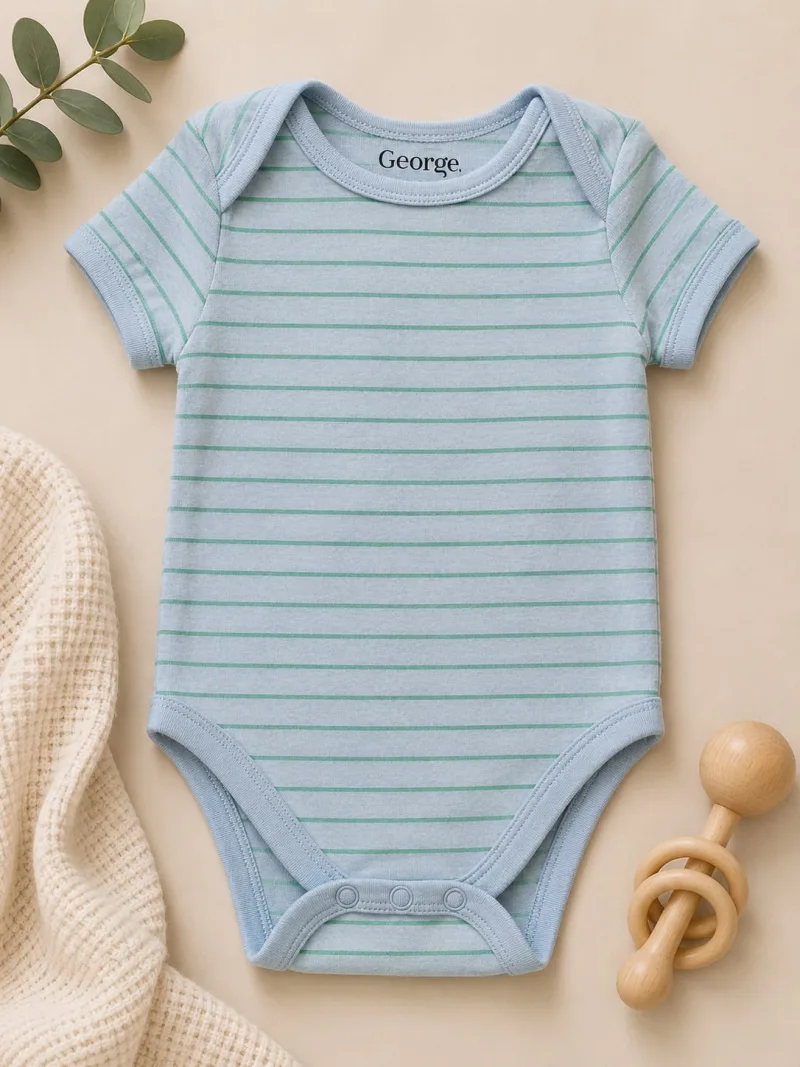 Baby Text Print Bodysuit – view 2