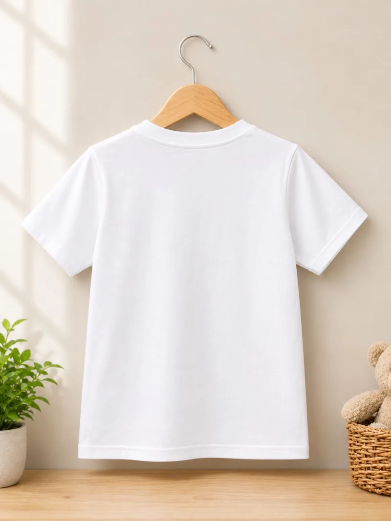 Boys White Athletic League Soccer Graphic Print T-Shirt – view 3