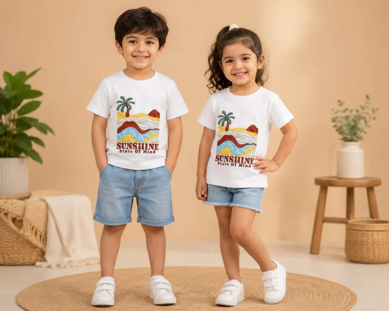 Boys Sunshine State of Mind Graphic T-Shirt